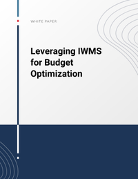 Leveraging IWMS for Budget Optimization